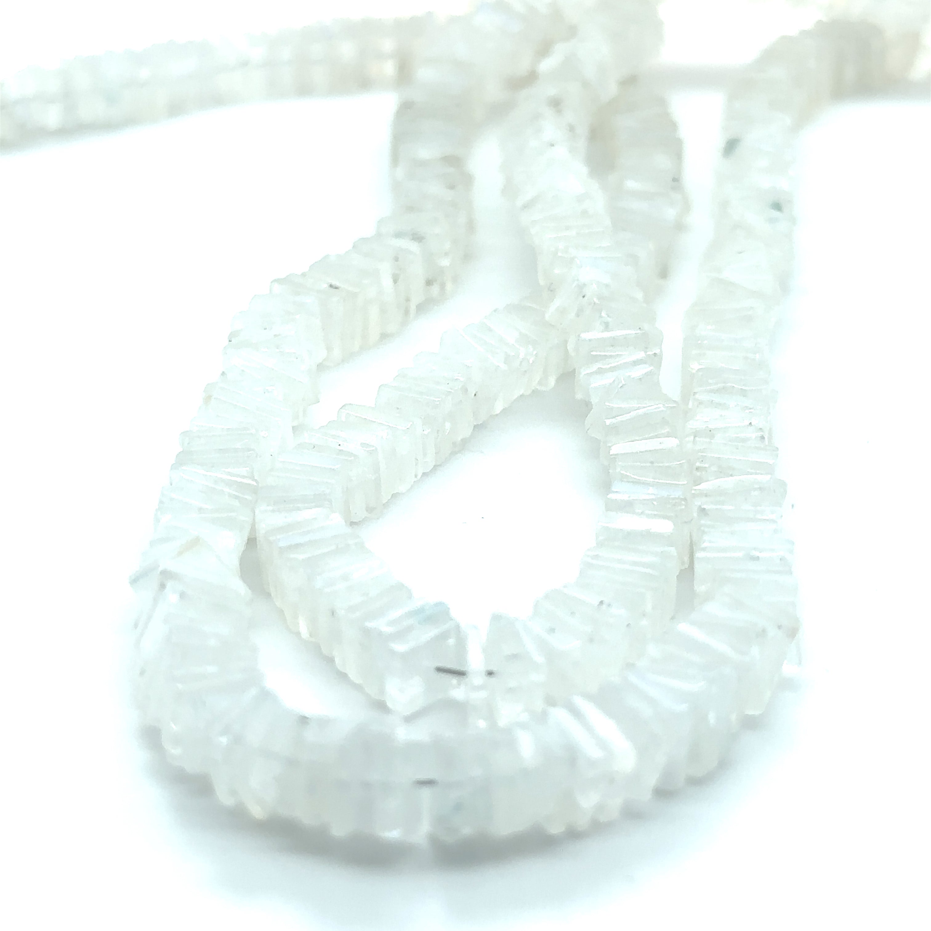Moonstone Rainbow Square Discs Beads – Ajanta Afrika