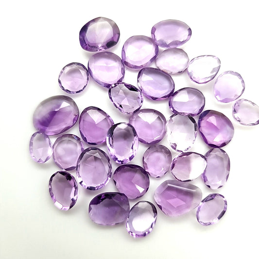 Pink Amethyst Flat Cut