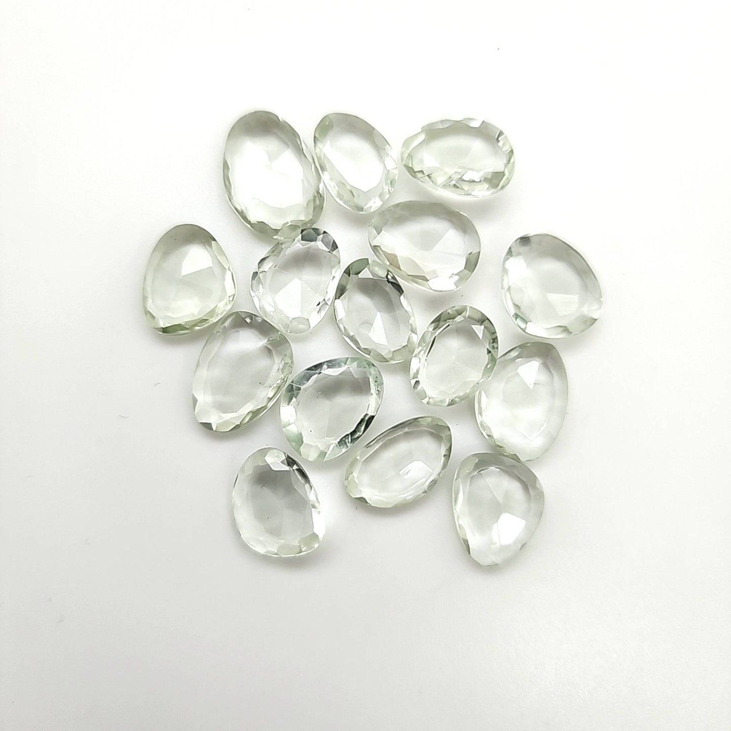 Prasiolite Flat Cut