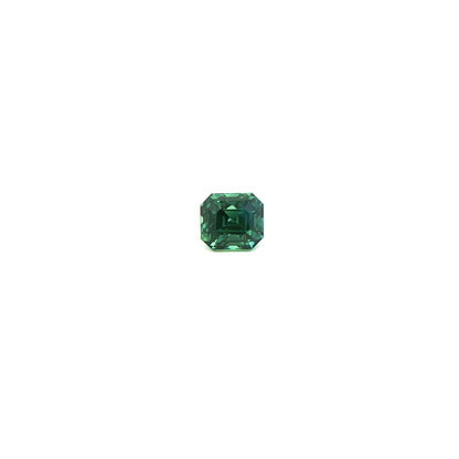 Sapphire Peacock Octagon 3.049ct