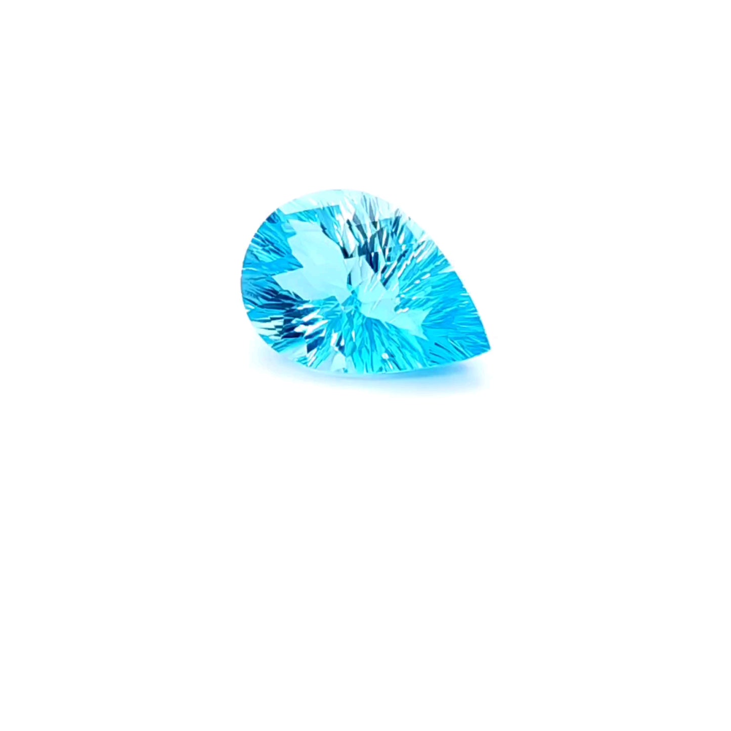 Swiss Blue Topaz Pear 27.222ct