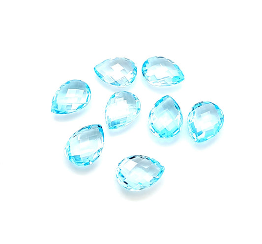 Sky Blue Topaz Pear Pillowcut Price List