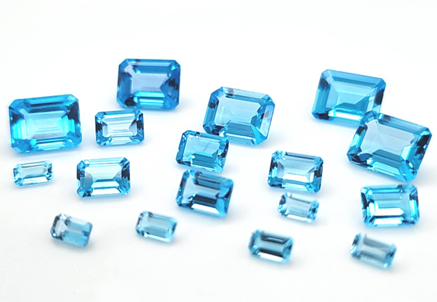 Swiss Blue Topaz Octagons Price List