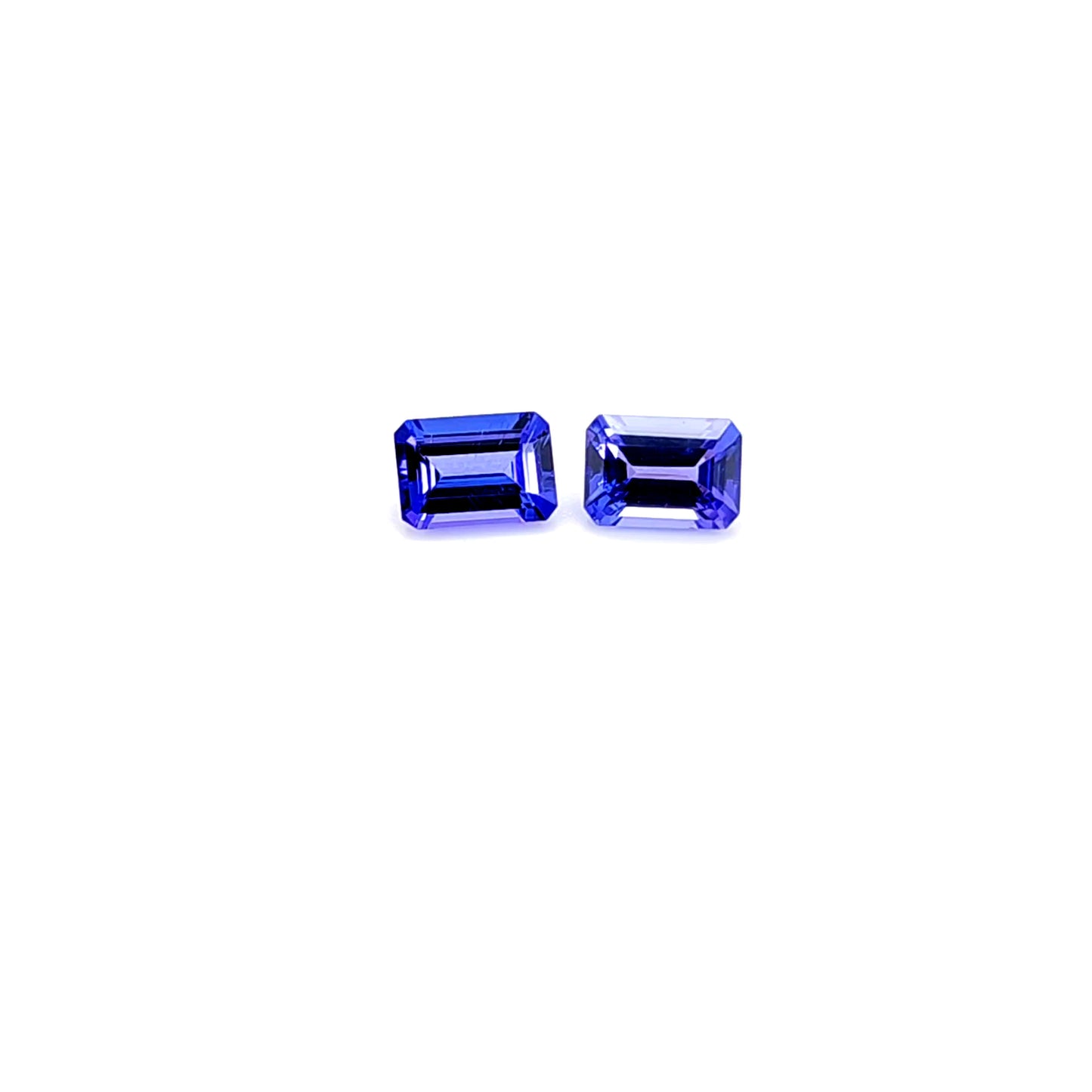 Tanzanite Octagon x2=2.082ct