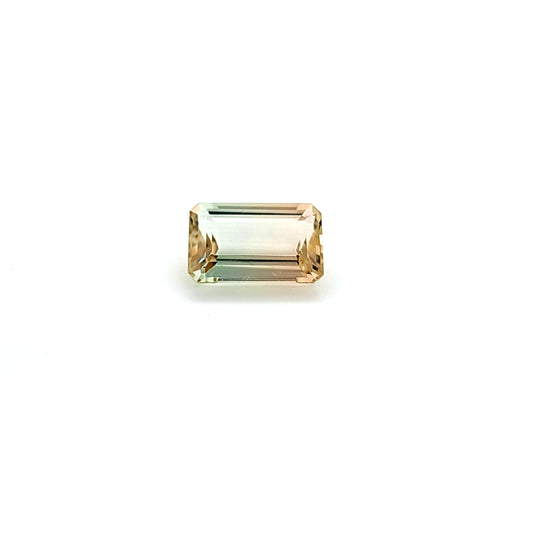 Bi-Colour Tourmaline Octagon 4.603ct