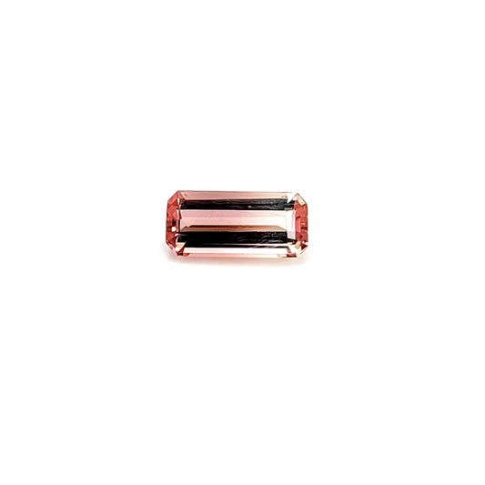Bi-Colour Tourmaline Octagon 3.469ct
