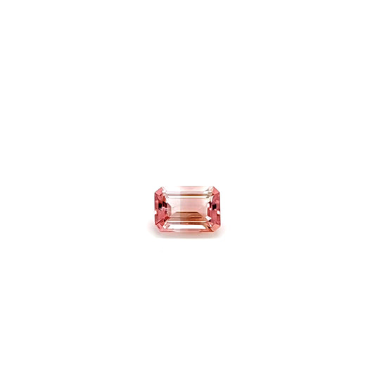 Bi-Colour Tourmaline Octagon 2.836ct