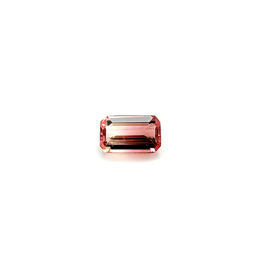 Bi-Colour Tourmaline Octagon 2.613ct