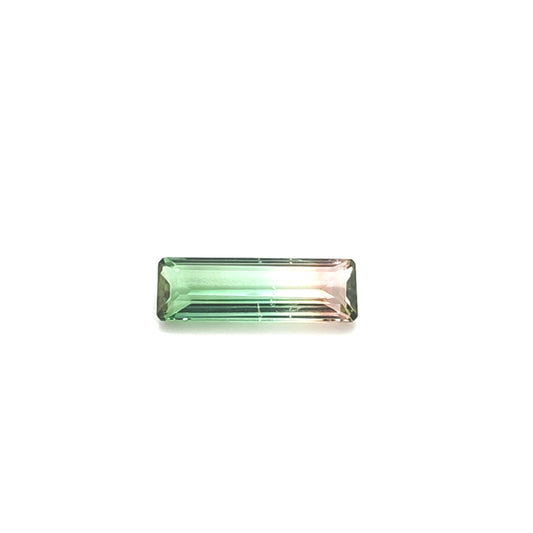 Bi-Colour Tourmaline Octagon 6.368ct
