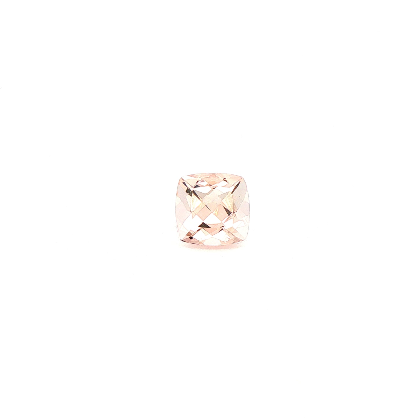 Peach Morganite Cushion 2.639ct