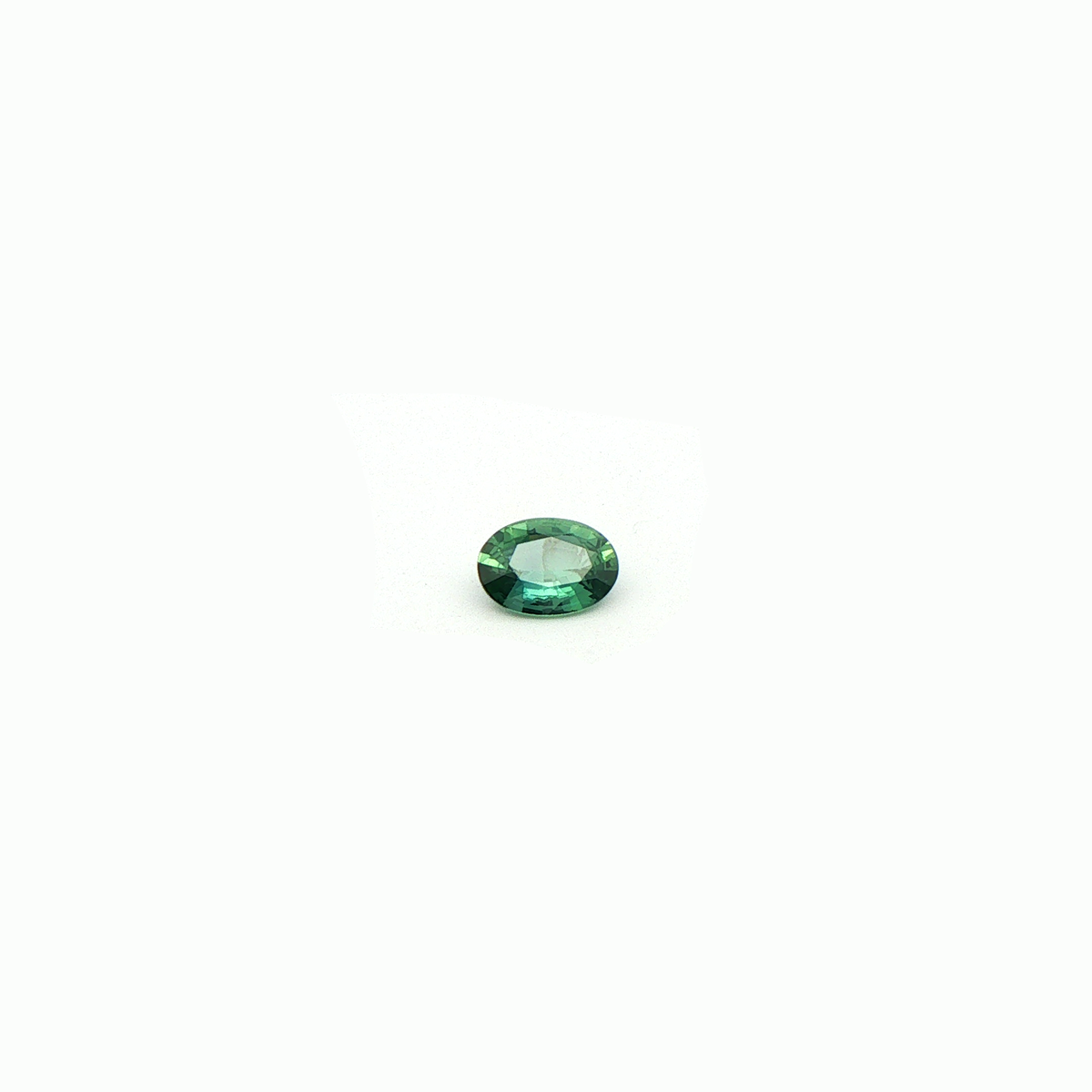 Peacock Sapphire Oval 0.735ct