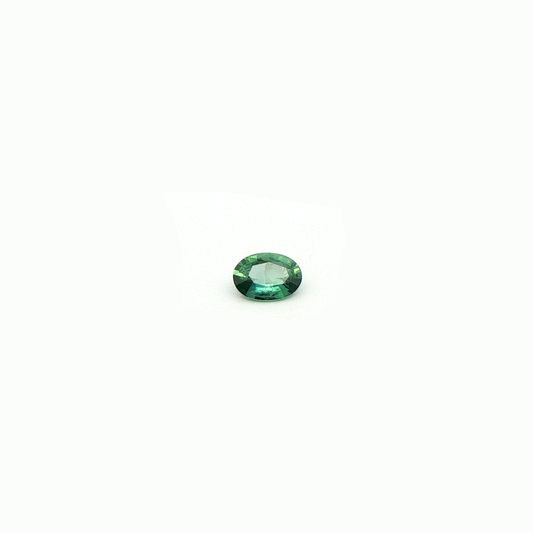 Peacock Sapphire Oval 0.735ct