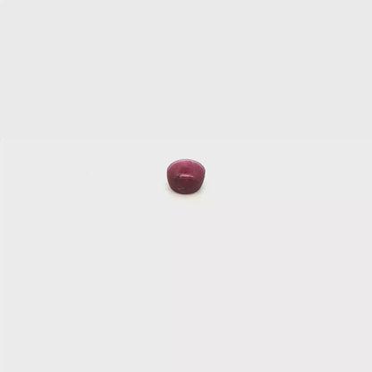 Star Ruby Cabochon Oval 1.409ct