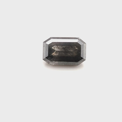 Salt & Pepper Diamond Octagon 1.855ct