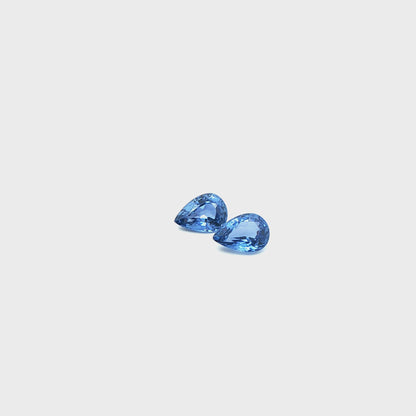 Blue Sapphire Pear 1.91ct