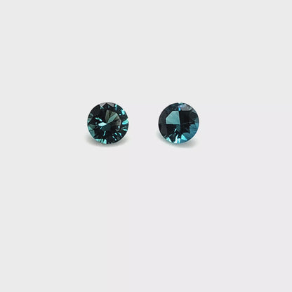 Blue Tourmaline Round 0.492ct