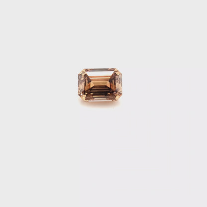 Champagne Diamond Octagon 1.036ct