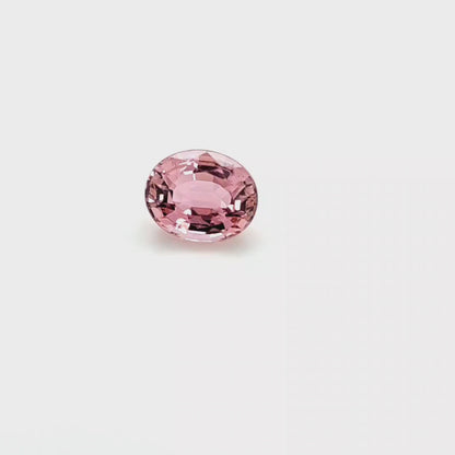 Pink Tourmaline Oval 4.213ct