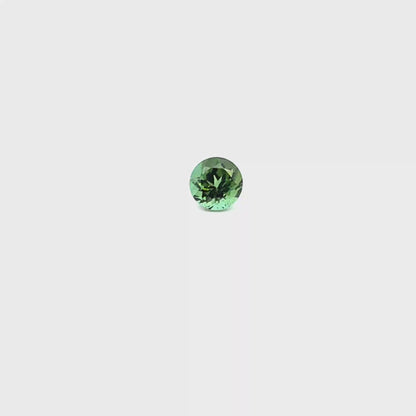Green Tourmaline Round 1.019ct