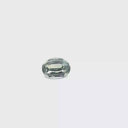 Peacock Sapphire Oval 1.155ct