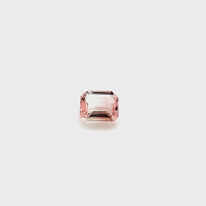 Bi-Colour Tourmaline Octagon 2.613ct