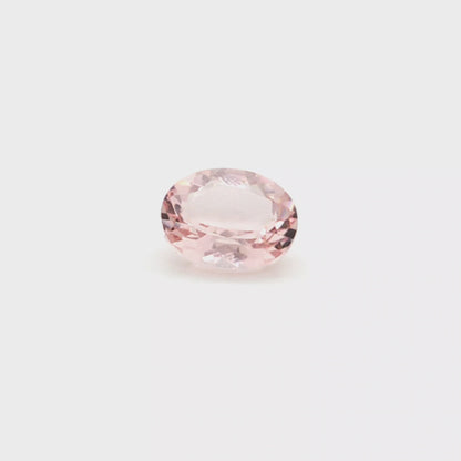 Peach Morganite Oval