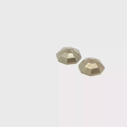 Grey Hexagon Diamond Pair 2.839ct