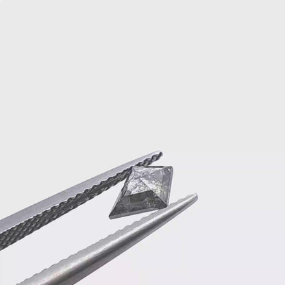 Salt & Pepper Kite Diamond 0.624ct