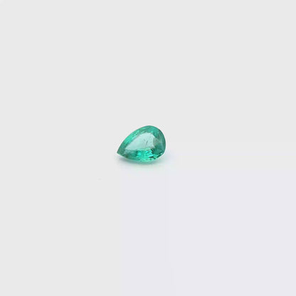 Emerald Pear 0.634ct