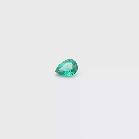 Emerald Pear 0.634ct