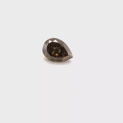 Salt & Pepper Diamond Pear 1.351ct