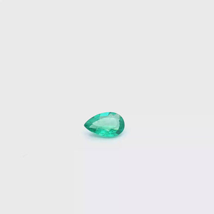 Emerald Pear 0.653ct