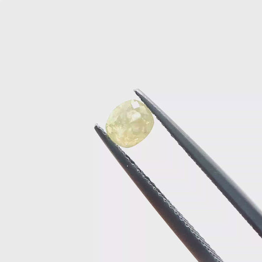 Salt & Pepper Diamond Rect Cush 0.50ct