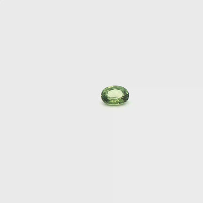 Peacock Oval Sapphire 0.823ct