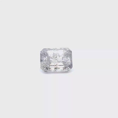 Salt & Pepper Octagon 3.539ct