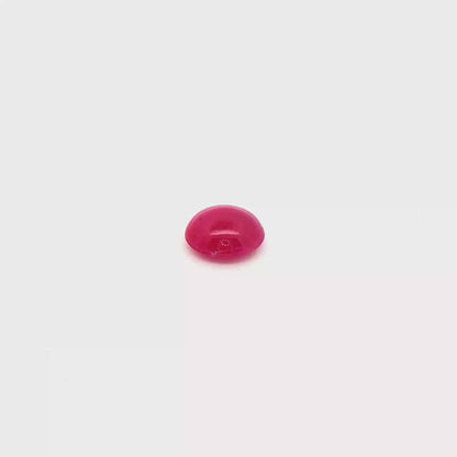 Ruby Cabochon Oval 3.378ct