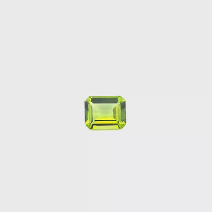 Peridot Octagon 3.095ct