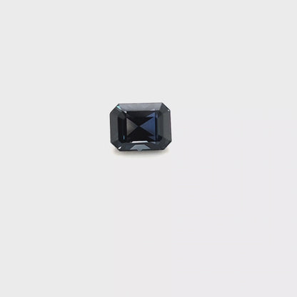 Peacock Sapphire Octagon 1.079ct
