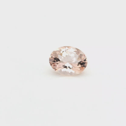 Peach Morganite Oval 2.212ct