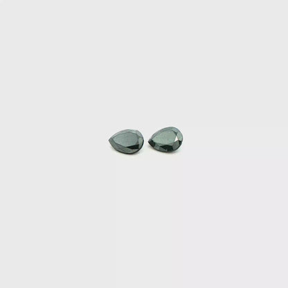 Black Diamond Pear 1.612ct
