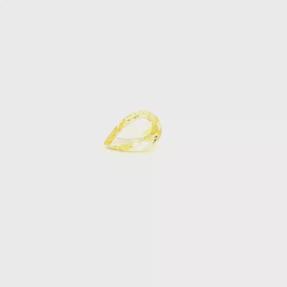 Yellow Sapphire Pear 2.656ct
