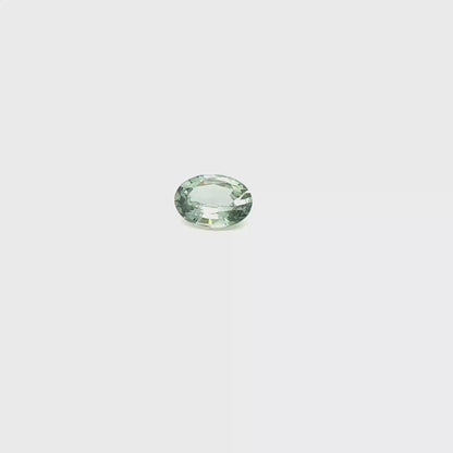 Sapphire Peacock Oval 1.262ct