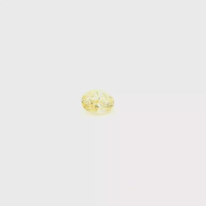 Yellow Sapphire Oval 3.107ct