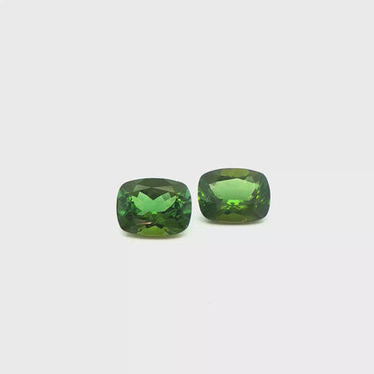 Green Tourmaline Rectangular Cushion 4.446ct