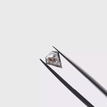 Salt & Pepper Kite Shape Diamond 1.658ct