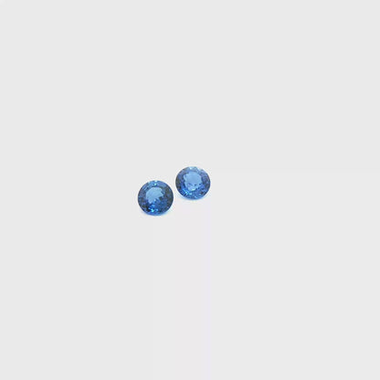 Blue Sapphires Round 1.171ct