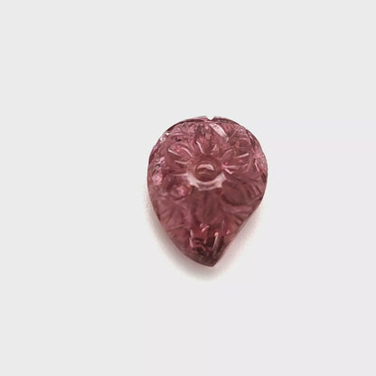 Pink Tourmaline Carving 8.948ct