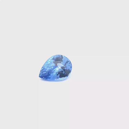 Blue Sapphire Pear 2.019ct