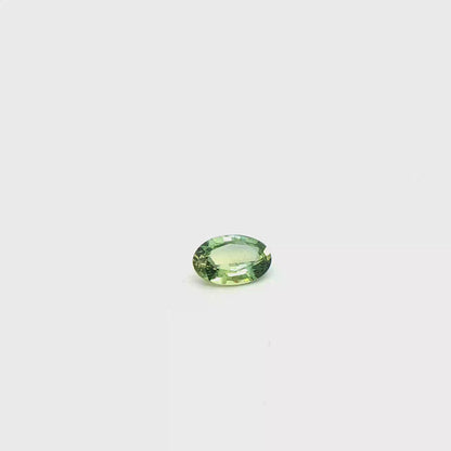 Sapphire Peacock Oval 1.211ct