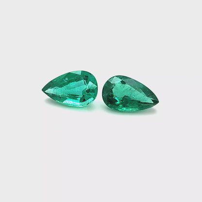 Emerald Pear 2.961ct